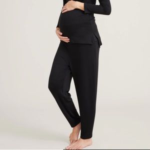Hatch maternity over/under lounge pant - Black 1